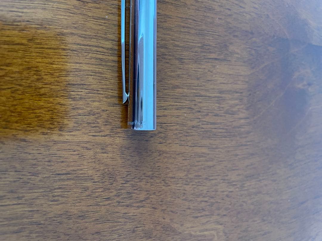 デュポン 万年筆 46870 ソリッド・シルバー S.T.Dupont