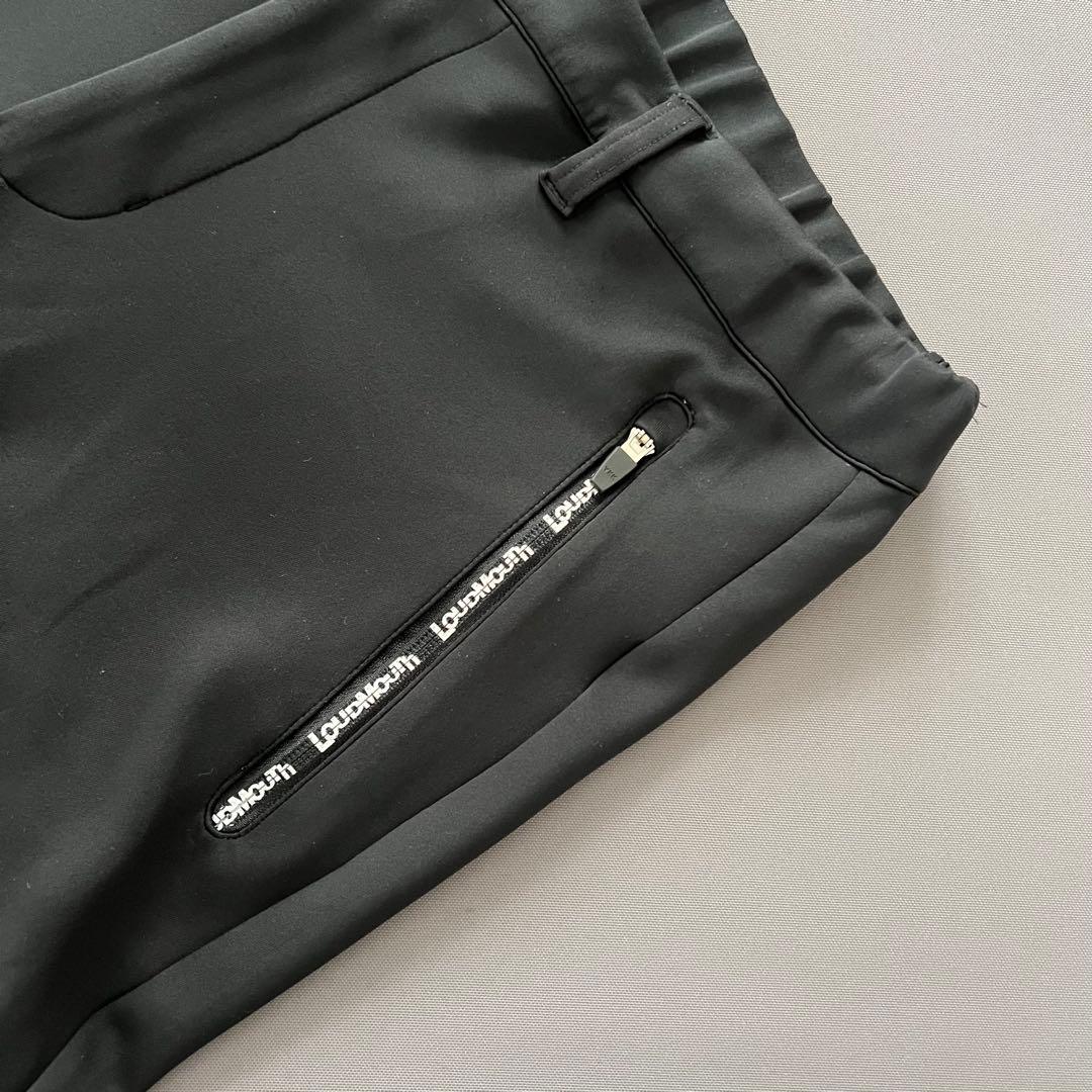 LOUDMLOUTH ラウドマウス　セットアップ　ダンボールニット　メンズ　黒