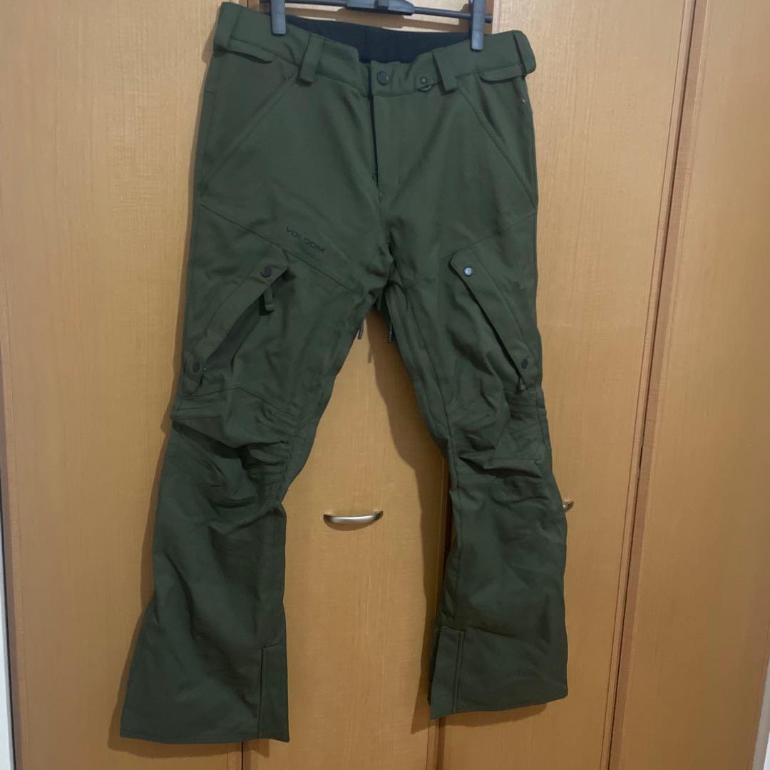 VOLCOM スノーボードパンツ オリーブグリーン