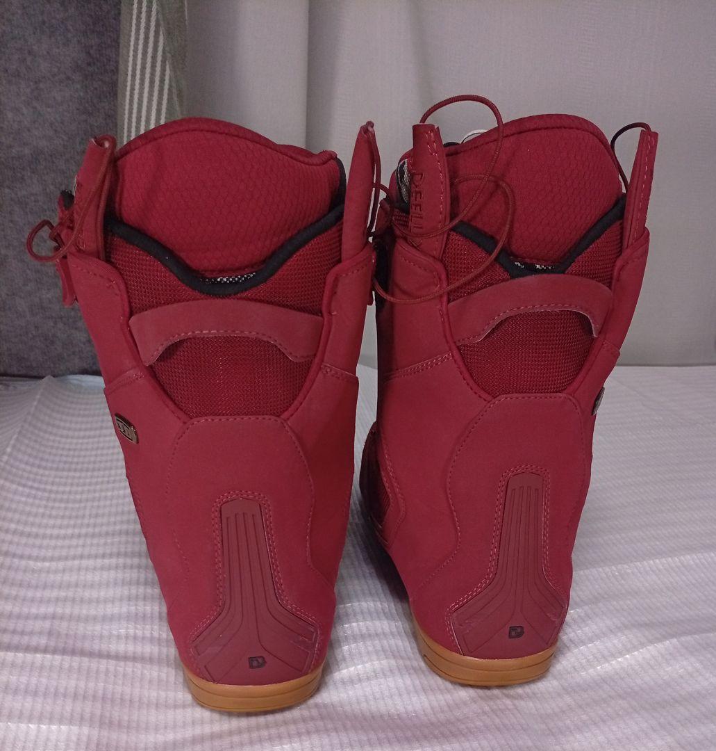 ディーラックス ID スノーボードブーツ 27.5cm　ワインレッド