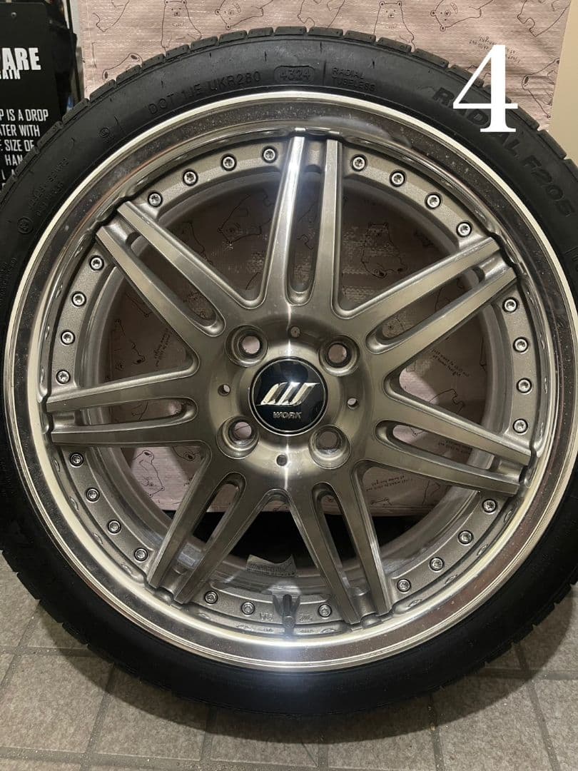 WORK 16インチ ホイールセット MINERVAタイヤ