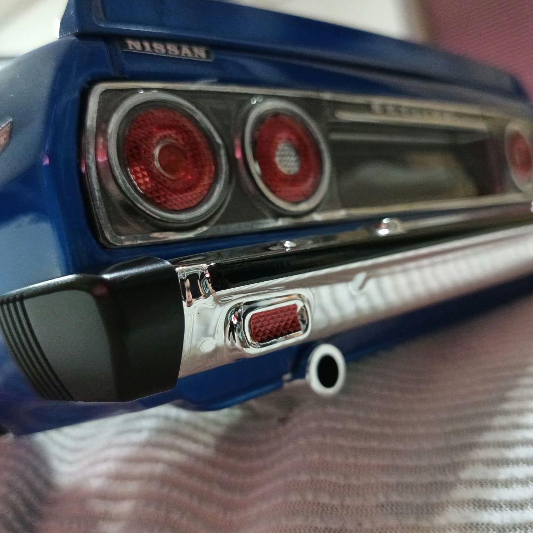 NISSAN SKYLINE ジャパン 1/10 RCカー ボディー ブルー