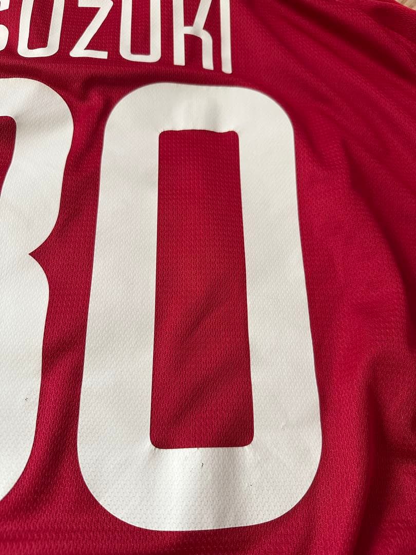 鹿島アントラーズ NIKE ACL 2002 支給品ユニフォーム 鈴木隆行