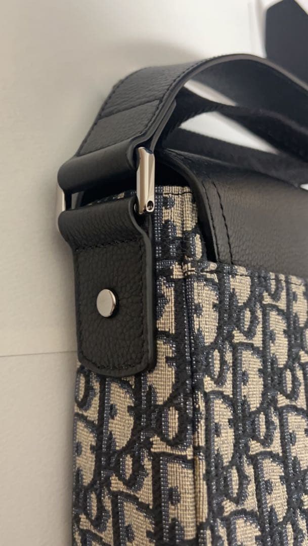 DIOR Saddle フラップ付き メッセンジャー バッグ