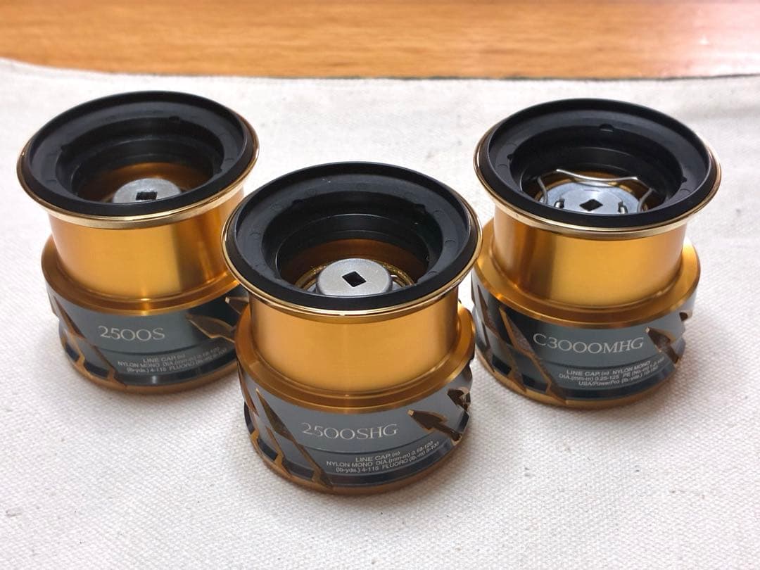 【まとめ売り】シマノ リール20ツインパワー各純正スプール【20TP：計3点】