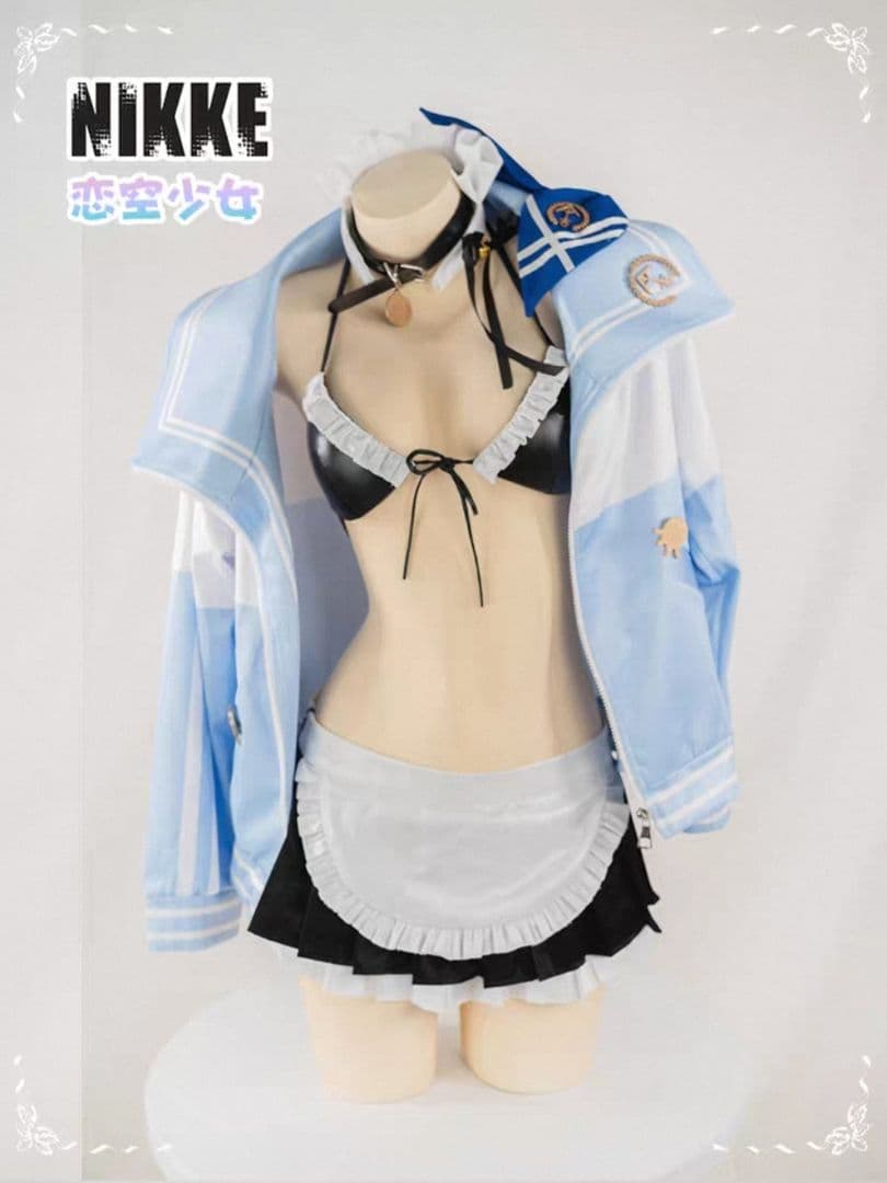 即発送　勝利の女神 NIKKE アンカー ビキニ メイド服 コスプレ衣装