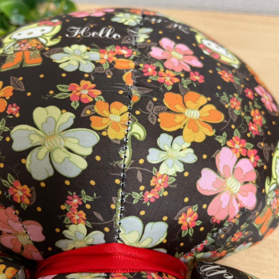 サンリオ フルールキティ ぬいぐるみ 約30cm 花柄