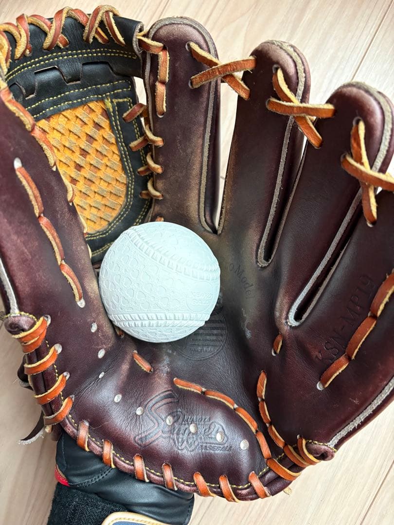 久保田スラッガー軟式内野用グラブ　金子千尋風カスタム