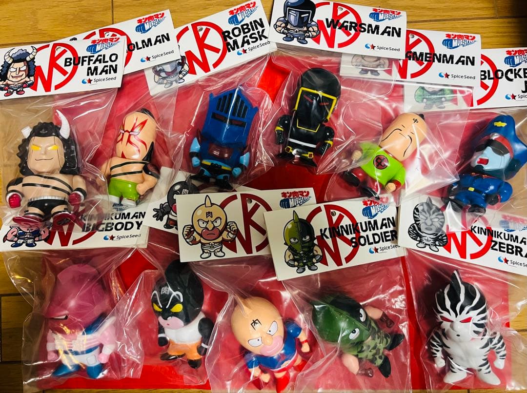【新品】11体セット　キン肉マン マッスルショット アニメver.