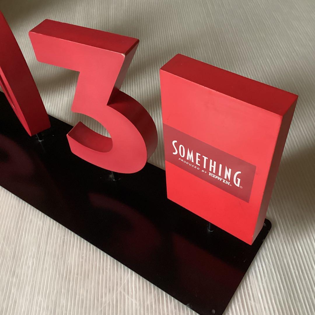 EDWIN 〈SOMETHING〉503看板