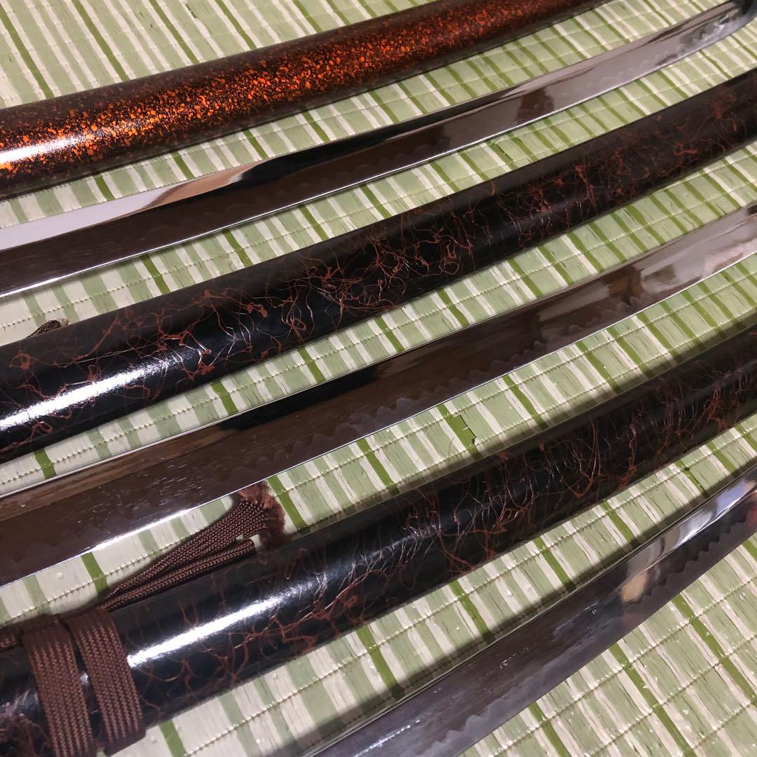 模造刀　模擬刀　武士　侍　伝統工芸品　剣　ソード　太刀　鞘　鍔　大衆演劇　3本