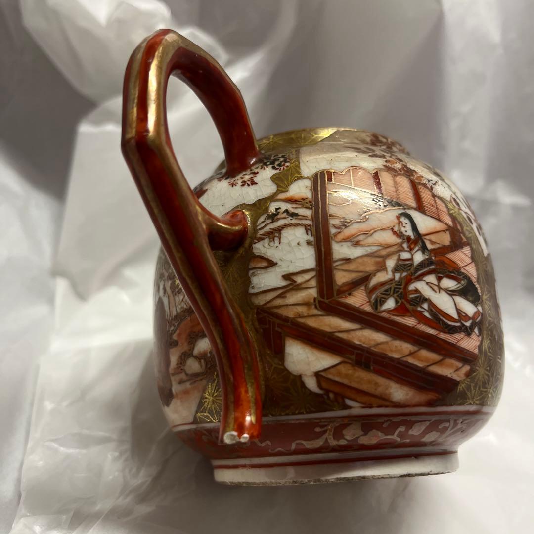 大日本九谷星山　里帰り　シュガーポット