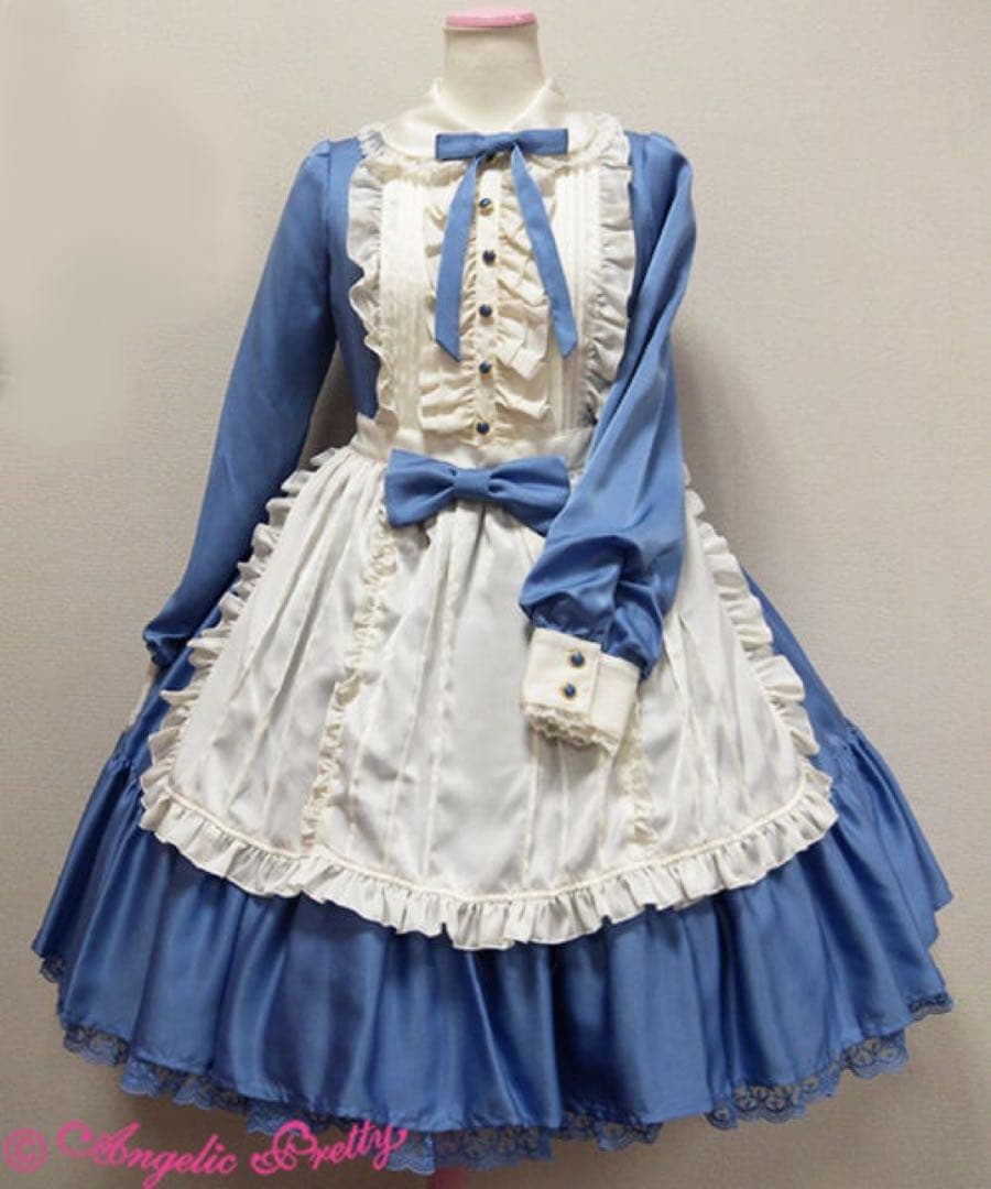 angelic pretty silky lady OP ブルー