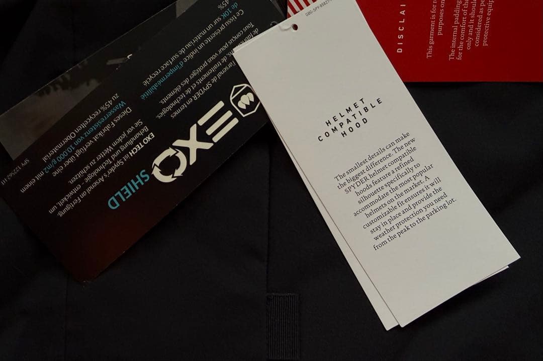 新品 Spyder FIELD JACKET 38SA075338 BK-L