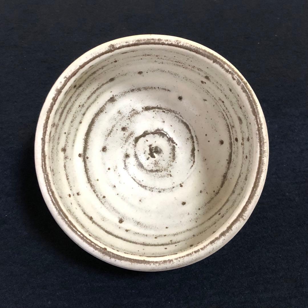 割引❗️《R》茶道具 茶碗 奥村博美 陶歴書 共布 共箱　250925あ4