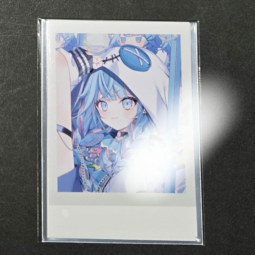 水宮枢 誕生日記念2025 チェキ風ブロマイド 直筆サイン ホロライブ フログロ