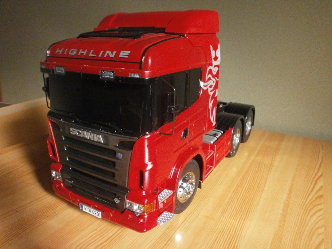 TAMIYA Scania R620 6×４HIGHLINE 完成品
