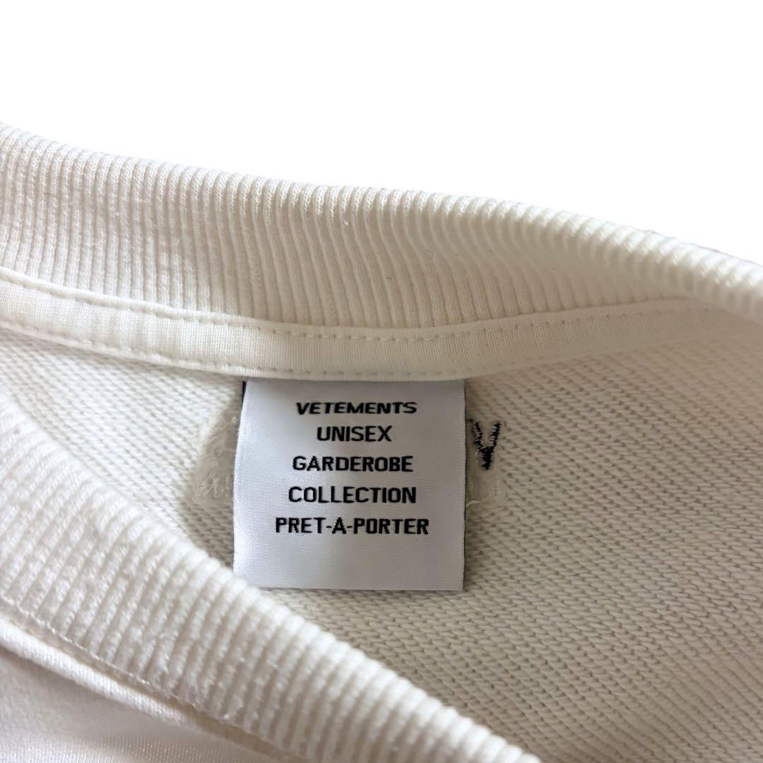 21AW VETEMENTS MY NAME IS スウェット　ヴェトモン　L