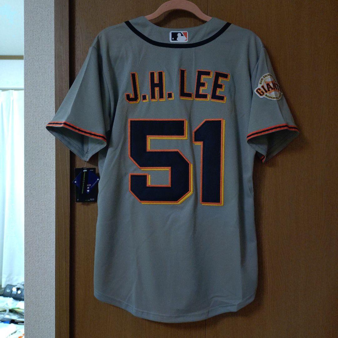 J.H. LEE ユニフォーム 51 GIANTS グレーSサイズ