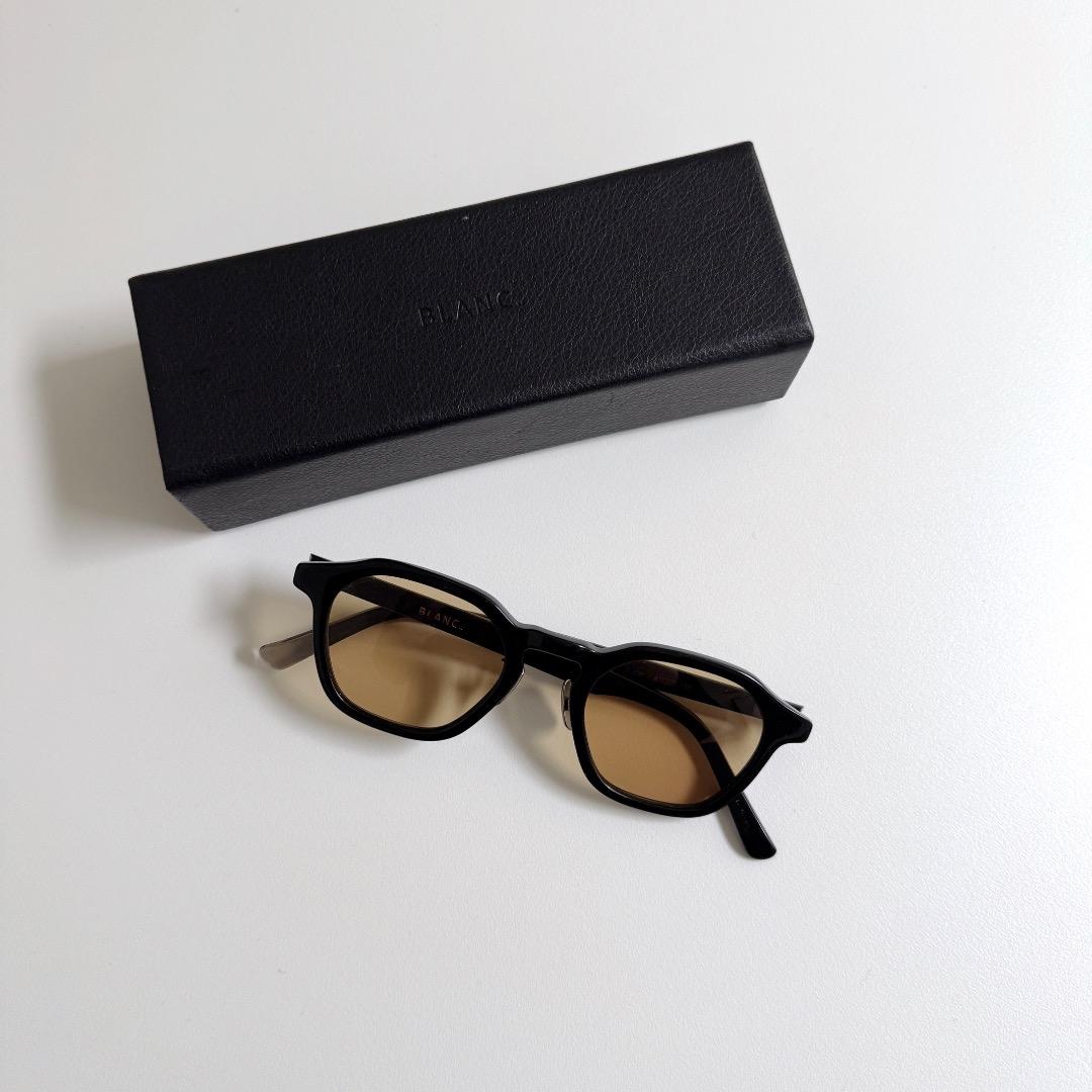 廃盤色 BLANC.. BM010 サングラス メガネ カラーレンズ ブラック
