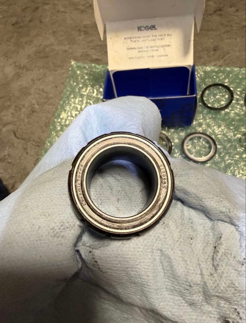 コーゲル KOGEL BSA30 CERAMIC 30mm軸 BSA 回転良好