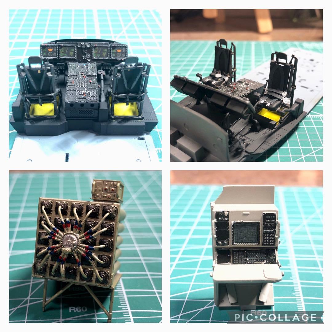 キティホークモデル1/35 MH-60R HSM-78 完成品　改造模型