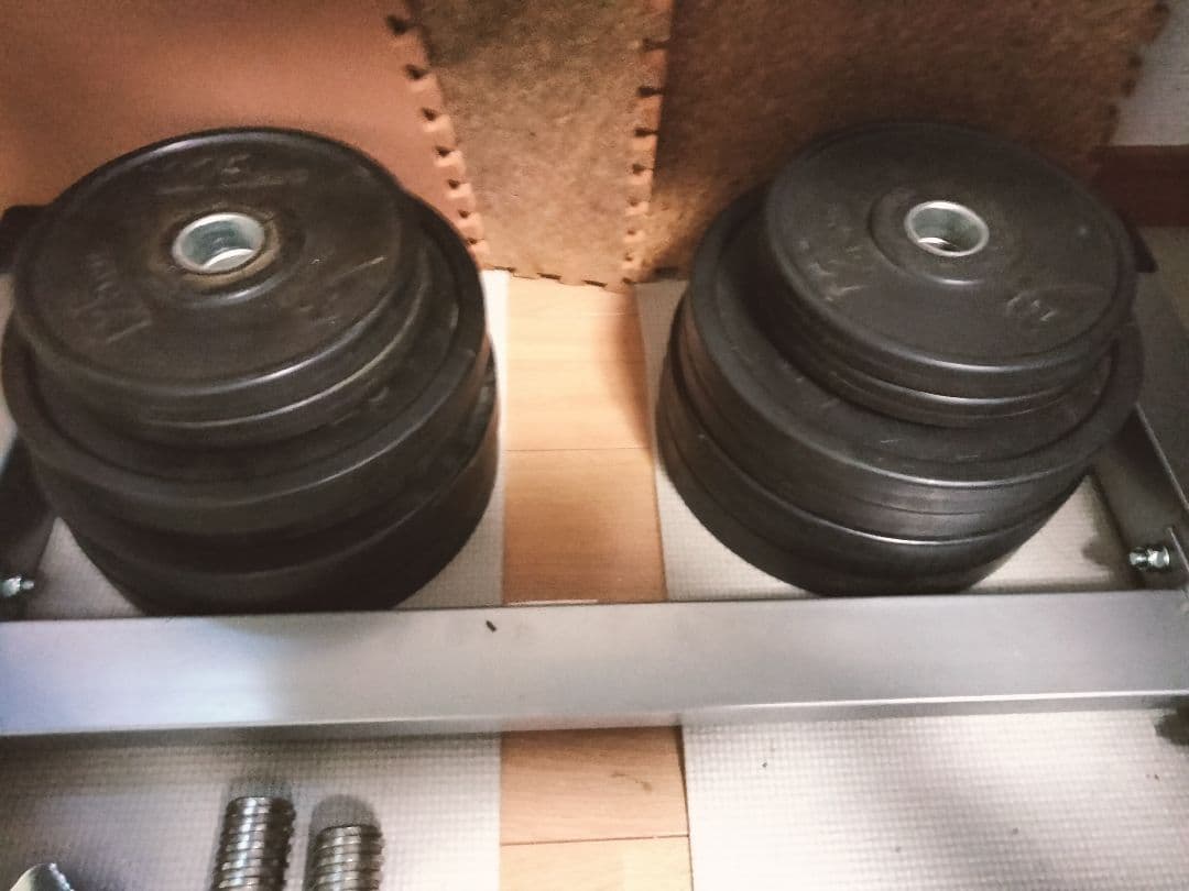 【最終値引】ベンチプレスセット　アイロテック＋　ボディーマーカーダンベルセット