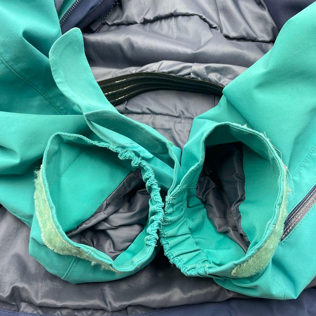 モンベル　スキーウェア　中綿ジャケット　マウンテンパーカー　2way M