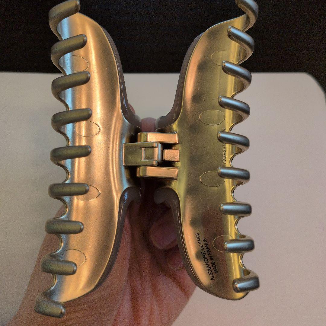 ALEXANDRE DE PARIS ストーンヘアクリップ