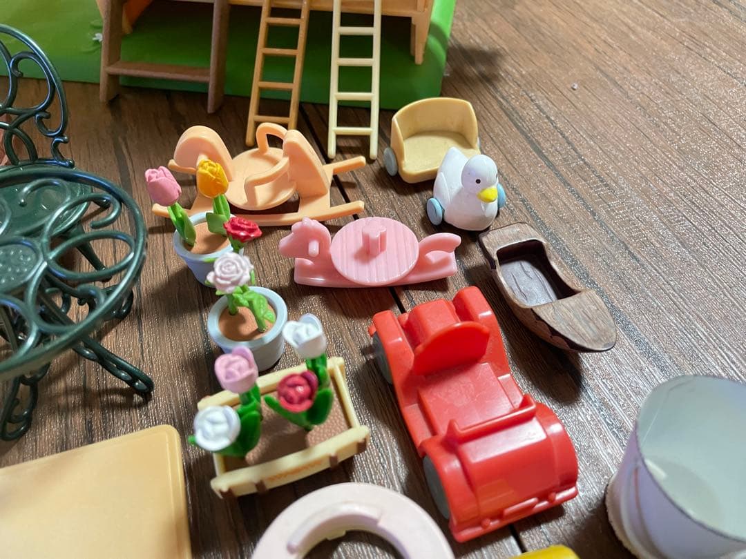 シルバニア　ぶどうの森のおうち　家具・小物まとめ売り約300個