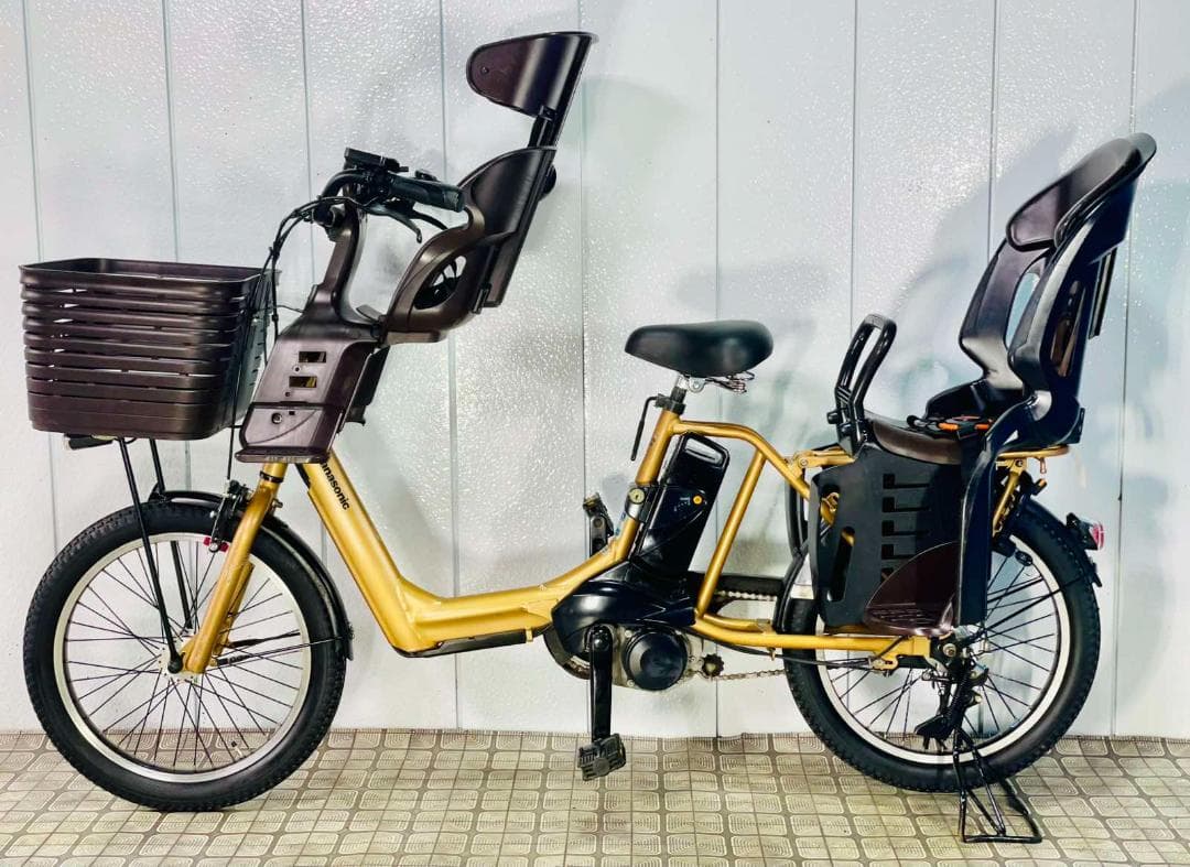 【PANASONIC】20インチ子供乗せ電動自転車ギュットアニーズ2937