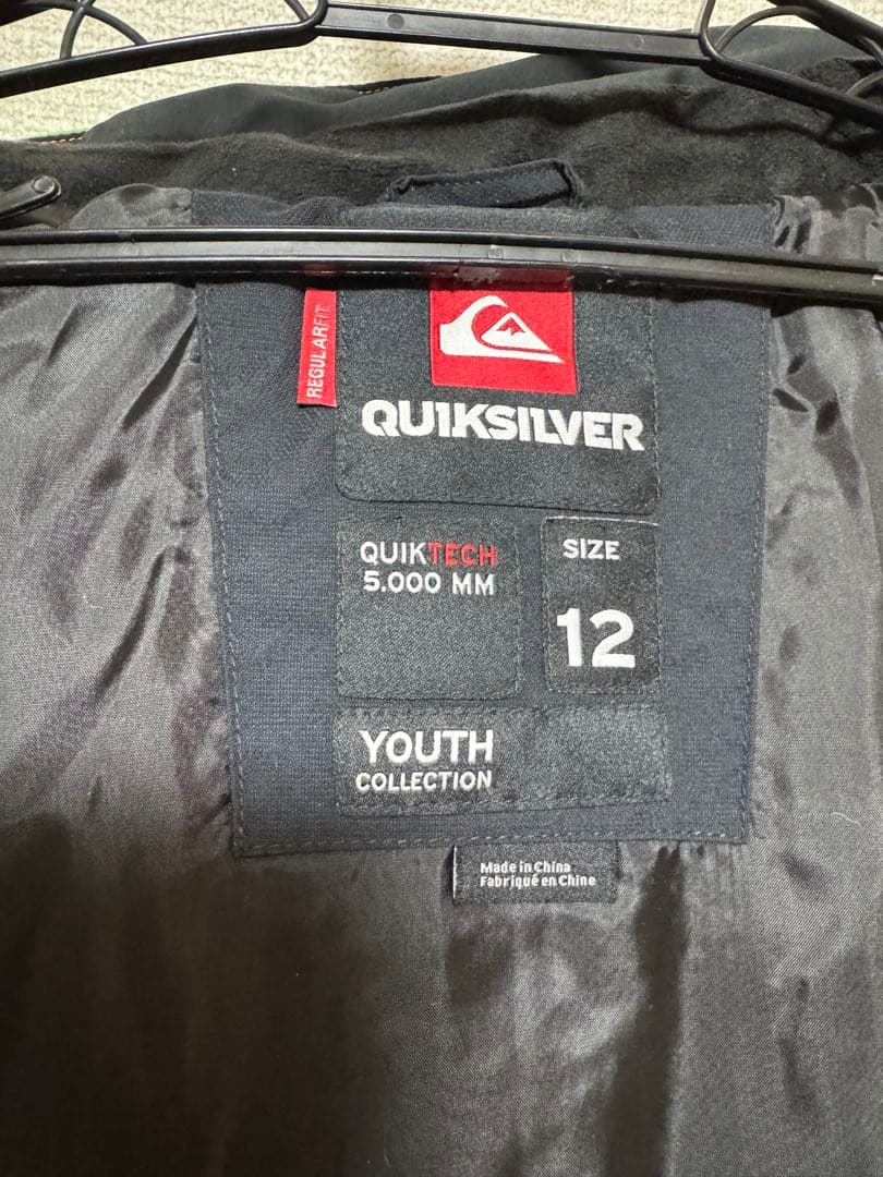 Quiksilver クイックシルバー スノーボードウェア ジャケット ユース