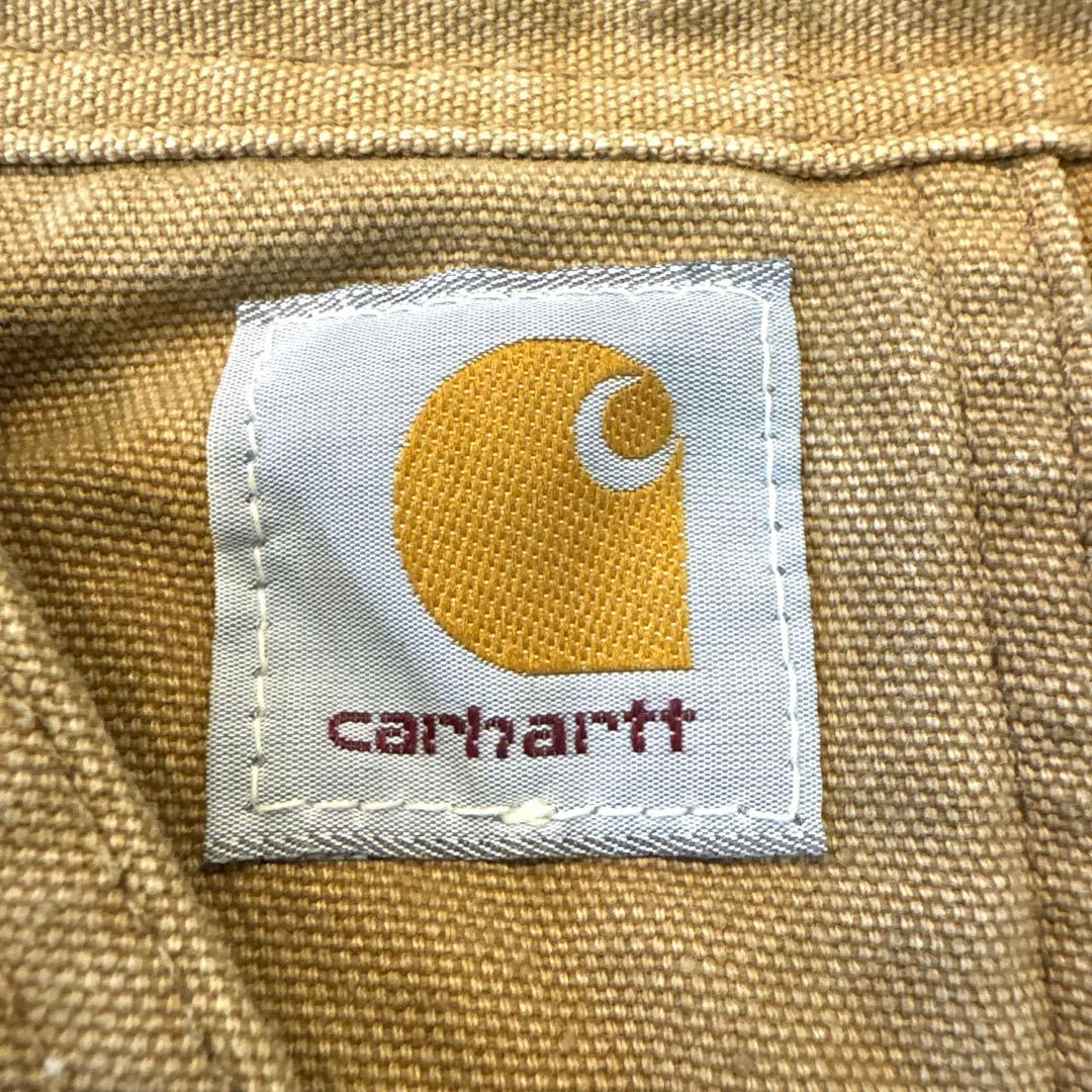 90s Carhartt カーハート ダブルニー ビブ オーバーオール ダック