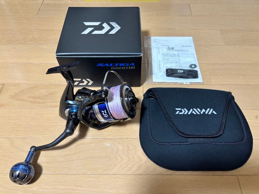 15 Daiwa ソルティガ6500H スピニングリール