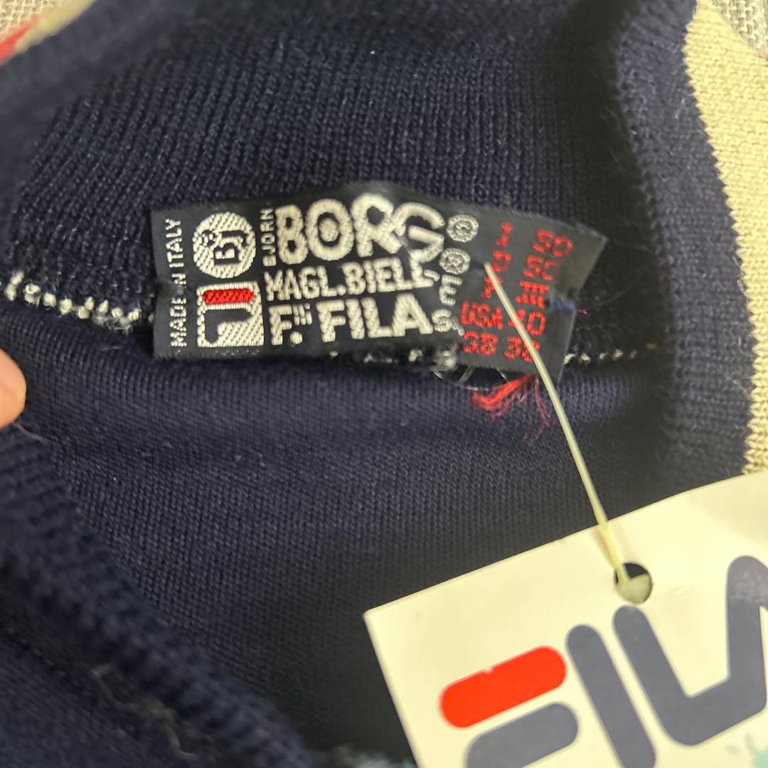 FILA 70‘sBORG ビヨンふボルグ　トラックジャケット イタリア製