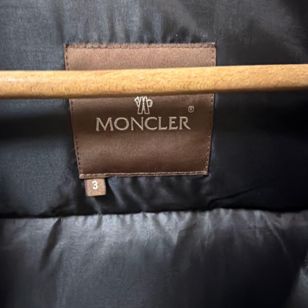 モンクレール ダウン 茶タグ