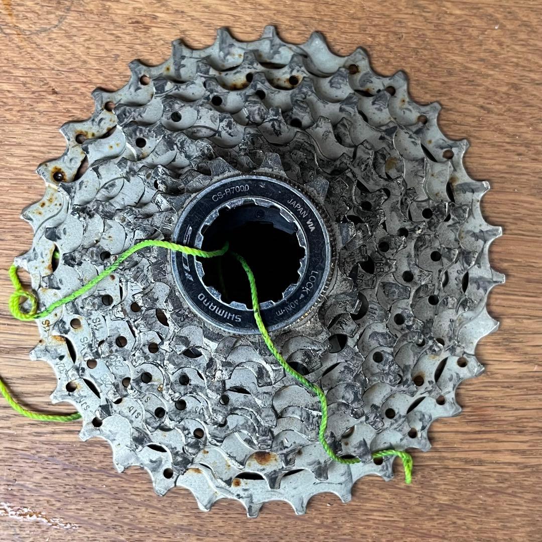 Shimano 105 油圧ディスク 取り外しグループセット