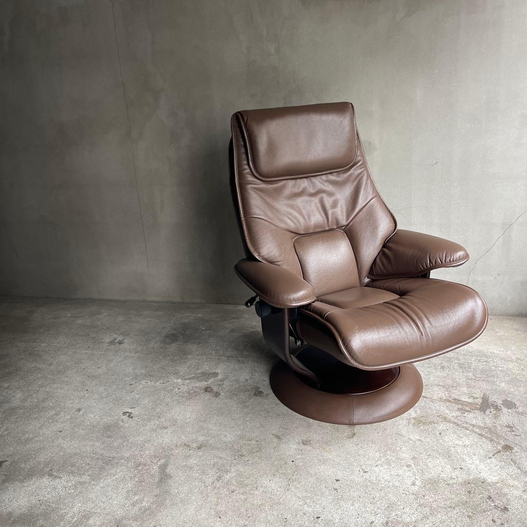 極美品　karimoku カリモク 回転リクライニングソファ