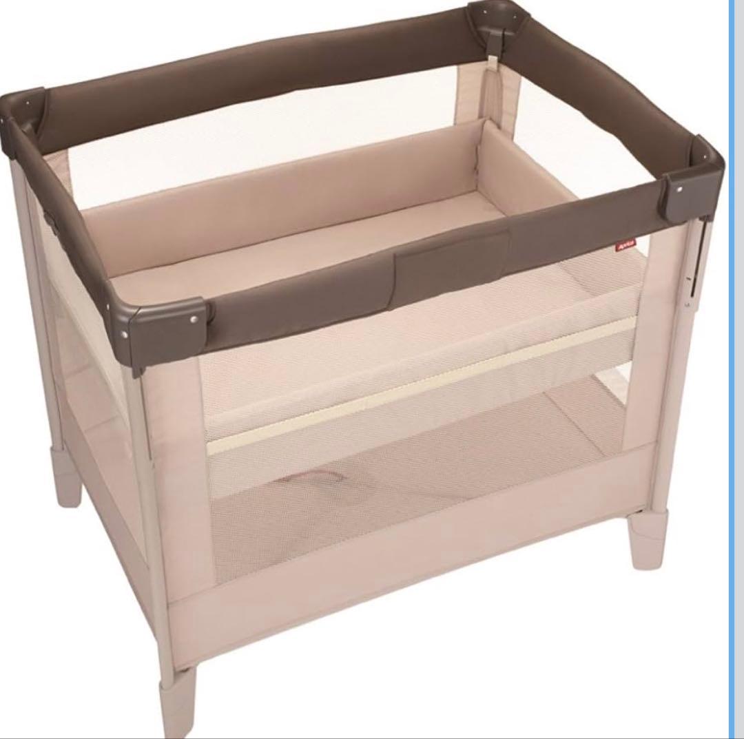 未使用　アップリカ Aprica ココネル エアー ベビーベッド ココア BR