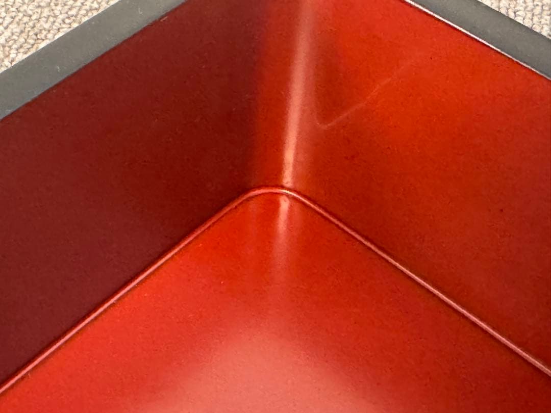 【輪島塗】沈金牡丹彫 三段重箱 金蒔絵 六五重 内朱塗 天然木 共箱