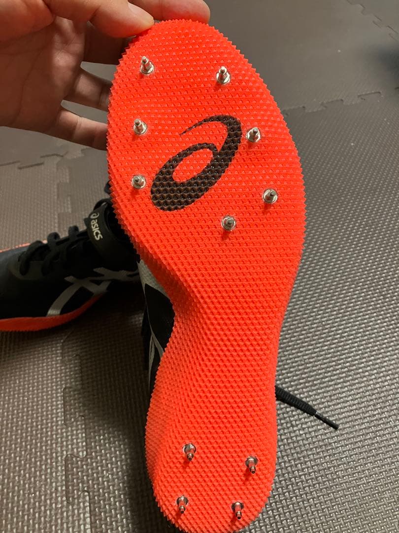 走高跳びスパイク　asics ハイジャンププロ３(R)右足踏み切り用