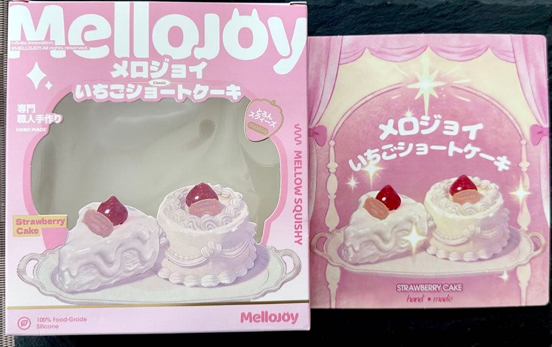 Mellojoy メロジョイ いちごショートケーキ スライス 限定箱付き