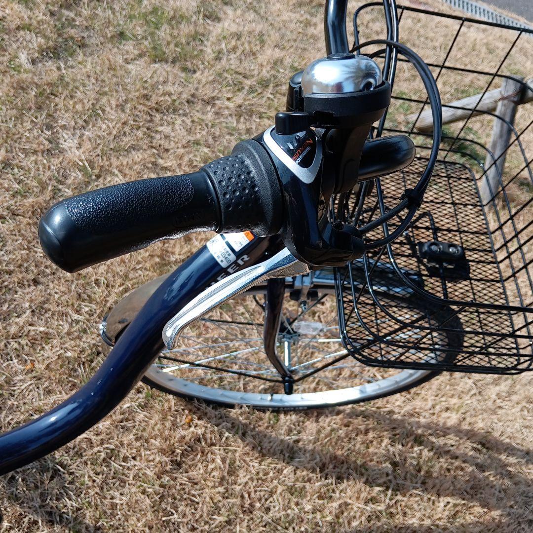 YAMAHA　ネイビー 電動アシスト機能付き自転車 パス　チア　ほぼ未使用