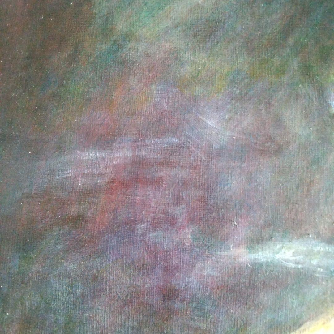 巨匠の肉筆模写 アンティーク調 高級ゴールド額縁ガラス入り保田三友紀のF10油絵