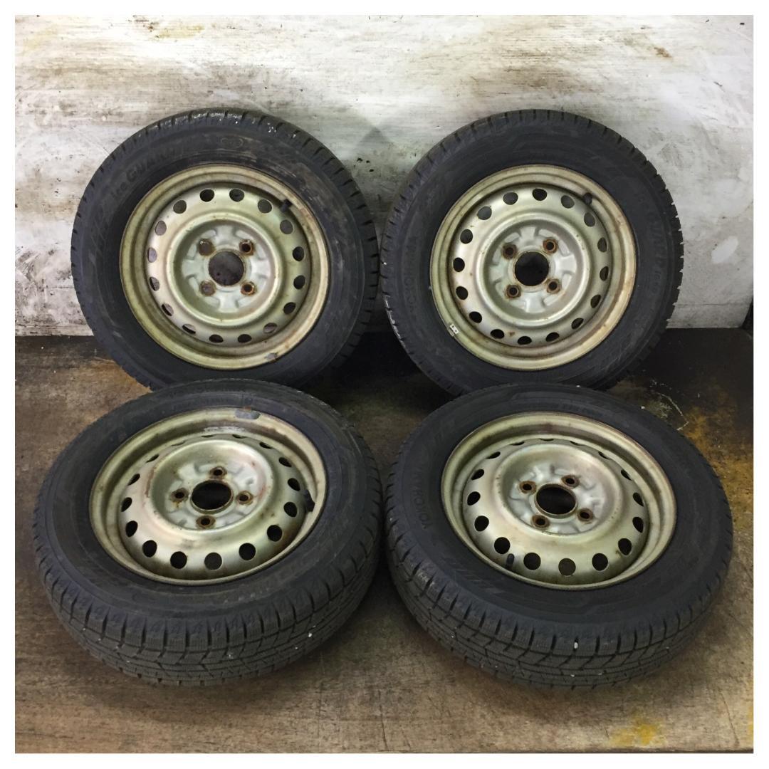 専用146 YOKOHAMA iG60 155/65R13 イボ付 スタッドレス