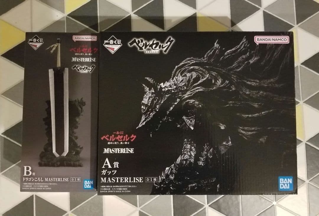 一番くじ ベルセルク 運命に抗う、黒い剣士　A賞　B賞　ラストワン　セット