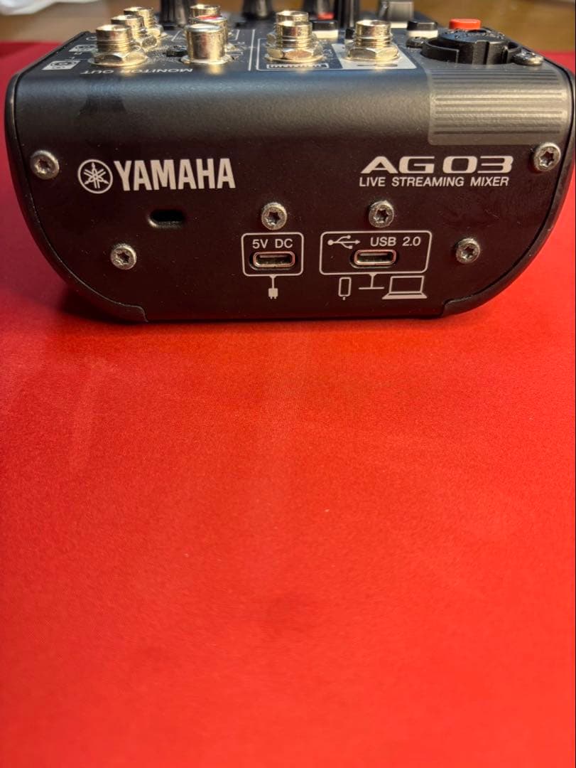 YAMAHA AG03 ライブストリーミングミキサー