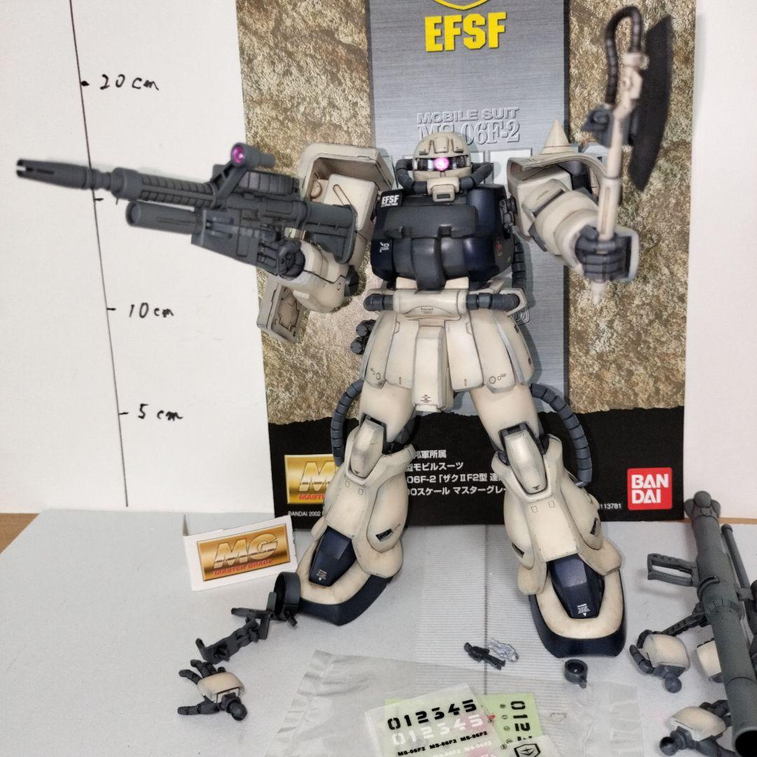 MG1/100 ザクⅡ F2型 連邦軍仕様 塗装完成品 ガンダム ガンプラ 素組