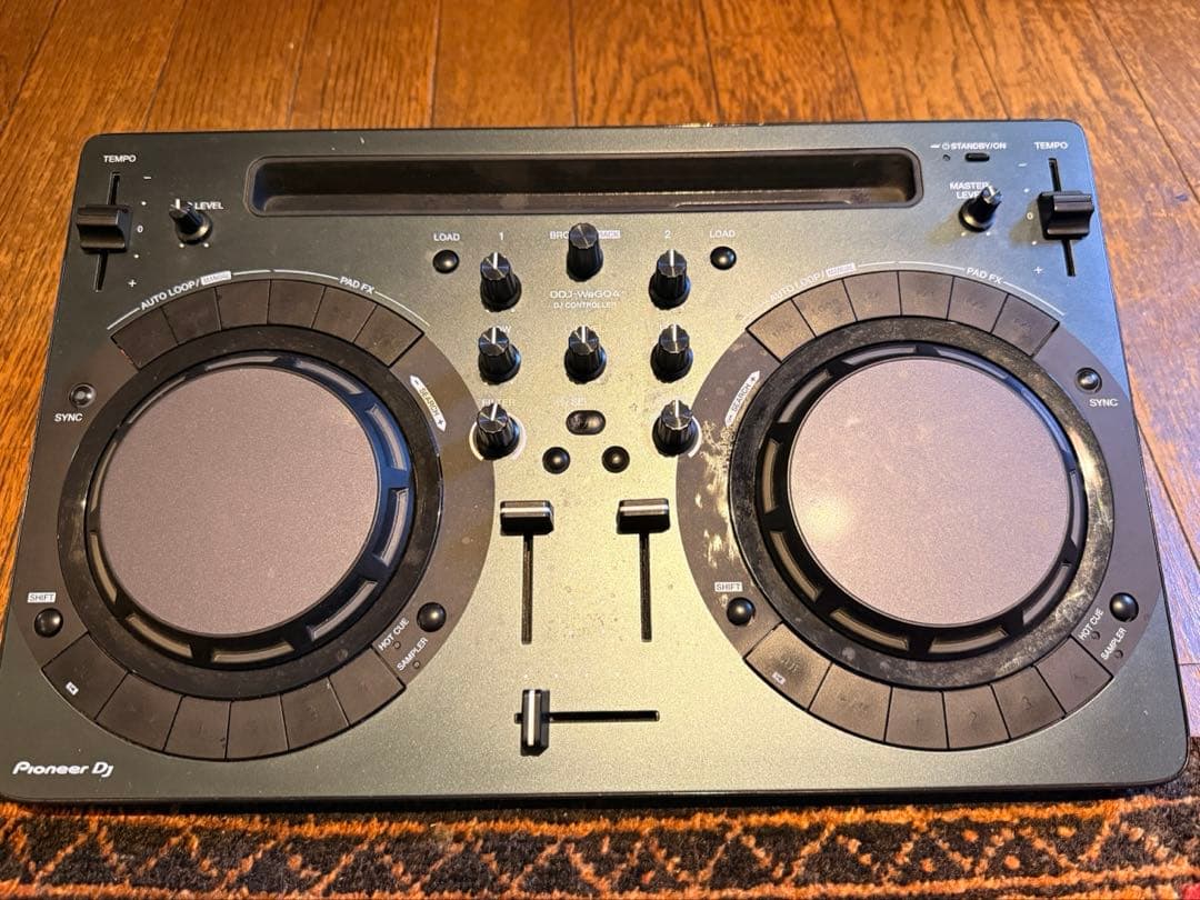 Pioneer DJコントローラー DDJ-WeGO4 ターンテーブル