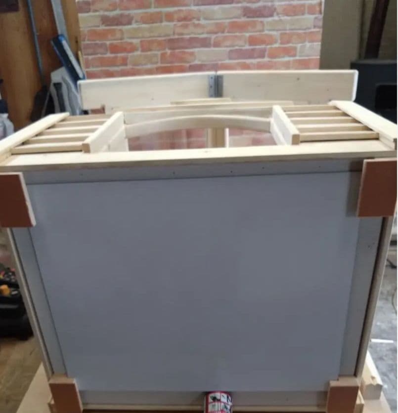 職人手作り 木製ペットハウス「Kenno」初号機　小型犬・猫用／室内用／特典付